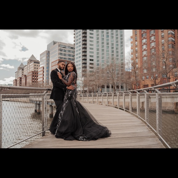 walone fashion group Dresses & Skirts - Walone Fashion group Rhinestone Gown